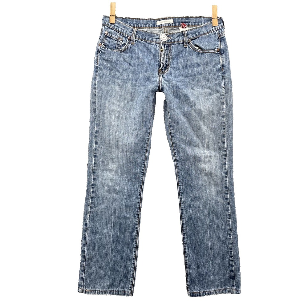 Stetson Jeans Women 33x29* Low Rise Western Straight Workwear  90's Y2k Academia